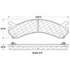 PosiQuiet Ceramic Pads 2001-2010 Chevrolet GMC Sierra 3500 Sierra 3500 HD Silverado 3500 Silverado 3500 HD - image 3