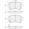 PosiQuiet Ceramic Pads 2002-2005 Suzuki Aerio - image 1