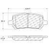 PosiQuiet Ceramic Pads 2003-2010 Chevrolet Pontiac Saturn Cobalt G4 G5 Ion Pursuit - image 1