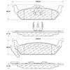 PosiQuiet Ceramic Pads 2010-2011 Ford F-150 - image 1