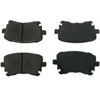 PosiQuiet Ceramic Pads 1991-2012 Audi Bentley Volkswagen A6 Quattro A8 Quattro Continental Phaeton RS4 RS6 S4 S6 S8 - image 3