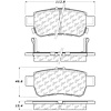PosiQuiet Ceramic Pads 2005-2010 Honda Odyssey - image 1