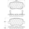 PosiQuiet Ceramic Pads 2005-2012 Acura RL - image 1