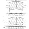 PosiQuiet Ceramic Pads 2005-2012 Buick Chevrolet Pontiac Saturn VPG Montana MV-1 Relay Terraza Uplander - image 1