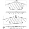 PosiQuiet Ceramic Pads 2003-2017 Cadillac Chevrolet Ford Jaguar Mazda Peugeot Pontiac Renault Saab S - image 1