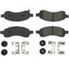 PosiQuiet Ceramic Pads 2006-2009 Buick Chevrolet GMC Saab 9-7x Envoy Envoy XL Rainier SSR Trailblazer Trailblazer EXT - image 2
