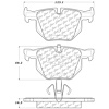 PosiQuiet Ceramic Pads 2006-2015 BMW 330i 330xi 335d 335i 335i xDrive 335is 335xi X1 - image 1