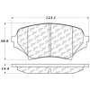 PosiQuiet Ceramic Pads 2006-2015 Mazda MX-5 Miata - image 1