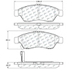PosiQuiet Ceramic Pads 2006-2007 Suzuki Aerio - image 1