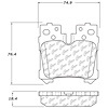 PosiQuiet Ceramic Pads 2014-2014 Lexus LS460 - image 1