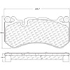 PosiQuiet Ceramic Pads 2007-2016 Audi Mercedes-Benz AMG GT S C63 AMG CLK63 AMG CLS63 AMG CLS63 AMG S - image 1
