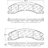 PosiQuiet Ceramic Pads 2012-2016 Cadillac Chevrolet GMC Nissan Escalade ESV NV1500 NV2500 NV3500 Sie - image 1