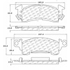 PosiQuiet Extended Wear 1967-1996 Buick Cadillac Checker Chevrolet GMC Jeep Oldsmobile Pontiac 442 9 - image 1
