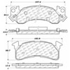 PosiQuiet Extended Wear 1979-1995 Chevrolet GMC C20 C20 Suburban C2500 C2500 Suburban C30 C3500 G30 - image 2