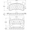 PosiQuiet Extended Wear 1978-2003 Buick Cadillac Chevrolet GMC Isuzu Oldsmobile Pontiac Acadian Blaz - image 1