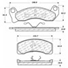PosiQuiet Extended Wear 1981-1994 Ford Lincoln Mercury Capri Colony Park Continental Country Squire - image 3