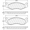 PosiQuiet Extended Wear 1982-1992 American Motors Jeep Cherokee CJ5 CJ7 Comanche Concord Eagle Scram - image 4