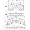 PosiQuiet Extended Wear 1990-1996 Buick Cadillac Chevrolet Oldsmobile Pontiac 6000 98 Bonneville Cel - image 1