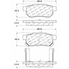 PosiQuiet Extended Wear 1988-2014 Acura Honda City Civic Civic del Sol CRX Fit Integra Prelude - image 1