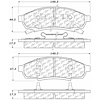 PosiQuiet Extended Wear 1988-1988 Oldsmobile Pontiac Cutlass Supreme Grand Prix - image 1