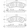 PosiQuiet Extended Wear 1985-1992 Chevrolet Pontiac Camaro Corvette Firebird - image 1