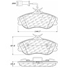 PosiQuiet Extended Wear 1986-1998 Audi 200 200 Quattro 5000 5000 Quattro 90 90 Quattro Cabriolet Coupe Quattro - image 1