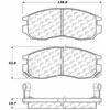 PosiQuiet Extended Wear 1989-2005 Chrysler Dodge Eagle Mitsubishi Plymouth 2000 GTX Avenger Colt Ecl - image 3