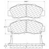 PosiQuiet Extended Wear 1991-2002 Acura Honda Isuzu Accord CL CR-V Integra Legend Oasis Odyssey Prelude RL TL Vigor - image 1