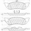 PosiQuiet Extended Wear 1991-1998 Dodge Dakota - image 1