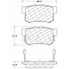 PosiQuiet Extended Wear 1987-2015 Acura Honda Suzuki Accord Civic CR-Z CSX EL ILX Integra Legend Pre - image 1