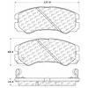 PosiQuiet Extended Wear 1992-2002 Acura Honda Isuzu Amigo Axiom Passport Rodeo Rodeo Sport SLX Trooper VehiCROSS - image 1