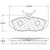 PosiQuiet Extended Wear 1993-1998 Ford Lincoln Mercury Cougar Mark VIII Thunderbird - image 1