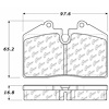 PosiQuiet Extended Wear 1978-2004 Ferrari Porsche 348 GTB 348 GTS 348 Spider 348 TB 348 TS 512 TR 57 - image 1