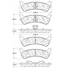 PosiQuiet Extended Wear 1993-2005 Ford Jeep Explorer Explorer Sport Trac Grand Cherokee Grand Wagoneer - image 1