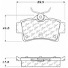 PosiQuiet Extended Wear 1994-2004 Ford Mustang - image 1