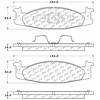PosiQuiet Extended Wear 1994-2003 Ford Bronco E-150 Club Wagon E-150 Econoline E-150 Econoline Club Wagon F-150 - image 1