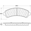 PosiQuiet Extended Wear 1997-2005 Chevrolet GMC Isuzu Oldsmobile Blazer Bravada Hombre Jimmy S10 Sonoma - image 4