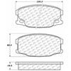 PosiQuiet Extended Wear 1995-2005 Mitsubishi Fuso FE FE-CA FE-HD FE-SP - image 4