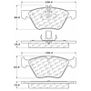 PosiQuiet Extended Wear 1996-2008 Chrysler Mercedes-Benz CLK320 CLK430 Crossfire E300 E320 E420 E430 SLK320 - image 1