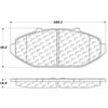 PosiQuiet Extended Wear 1998-2002 Ford Lincoln Mercury Crown Victoria Grand Marquis Town Car - image 4