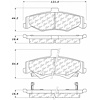 PosiQuiet Extended Wear 1998-2002 Chevrolet Pontiac Camaro Firebird - image 1