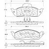 PosiQuiet Extended Wear 1998-2005 Mercedes-Benz ML320 ML350 ML430 - image 1