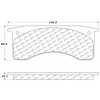 PosiQuiet Extended Wear 1992-2014 Bluebird Bus Chevrolet Ford Freightliner GMC Hino International Is - image 1