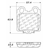 PosiQuiet Extended Wear 1998-2010 Lexus GS300 GS400 GS430 IS300 SC430 - image 1