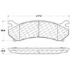PosiQuiet Extended Wear 1999-2013 Cadillac Chevrolet GMC Hummer Astro Avalanche 1500 Avalanche 2500 - image 4