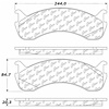 PosiQuiet Extended Wear 1998-2016 Bluebird Bus Ford Freightliner International Kenworth Peterbilt St - image 1