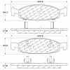 PosiQuiet Extended Wear 1999-2002 Jeep Grand Cherokee - image 1