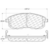 PosiQuiet Extended Wear 1999-2009 Infiniti for Nissan G35 I30 Maxima fits Sentra - image 1