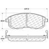 PosiQuiet Extended Wear 2002-2015 Infiniti for Nissan Renault fits Altima Cube I35 Maxima Safrane fits Sentra Versa - image 1