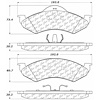PosiQuiet Extended Wear 2000-2002 Dodge Dakota Durango - image 1